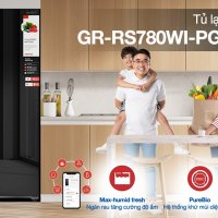 Tủ lạnh Toshiba Inverter 596 lít Side By Side GR-RS780WI-PGV(22)-XK