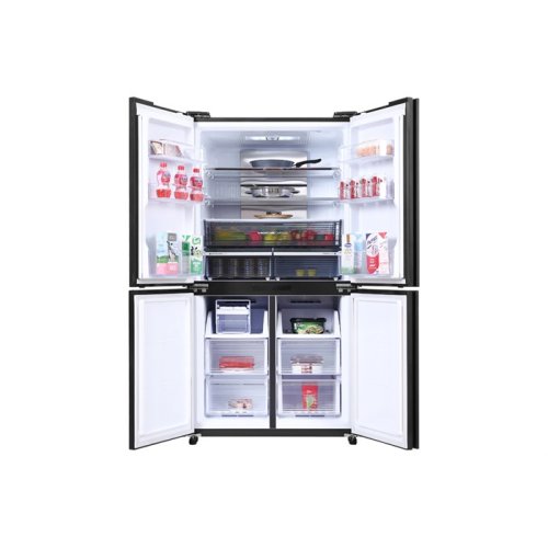 Tủ lạnh Sharp Inverter 525 lít Multi Door SJ-FXP600VG-BK 2