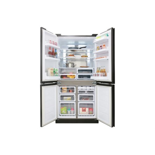 Tủ lạnh Sharp Inverter 605 lít Multi Door SJ-FX688VG-BK 2
