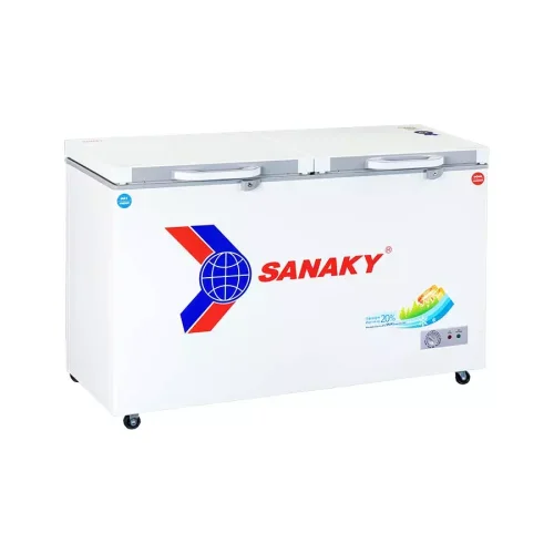 Tủ đông Sanaky VH-5699W2K 365 lít 2 ngăn đông mát 0