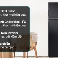 Tủ lạnh Aqua Inverter 236 lít AQR-T260FA(FB)