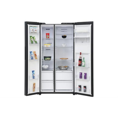 Tủ lạnh Aqua Inverter 569 lít Side By Side AQR-S633XA(WSL) 2