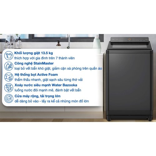 Máy giặt Panasonic Inverter 13.5 kg NA-FD135X3BV 0