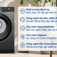 Máy sấy thông hơi Electrolux UltimateCare 9 kg EDS904N3SC