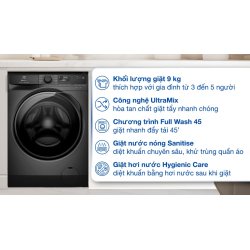 Máy giặt Electrolux UltimateCare 500 Inverter 9 kg EWF9023P5SC 0