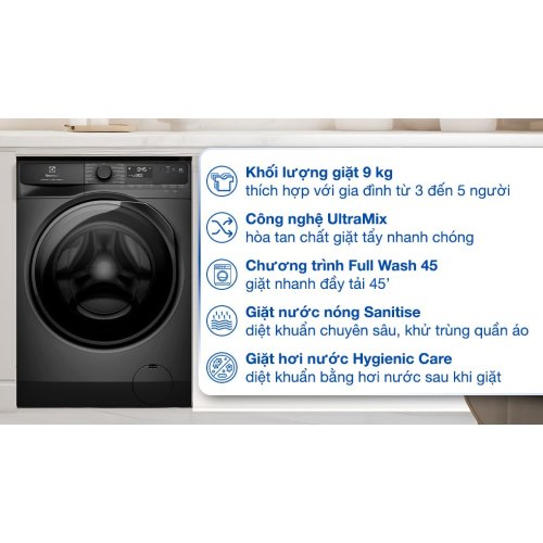Máy giặt Electrolux UltimateCare 500 Inverter 9 kg EWF9023P5SC 0