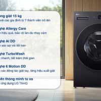 Máy giặt LG AI DD Inverter 15 kg F2515SNTG
