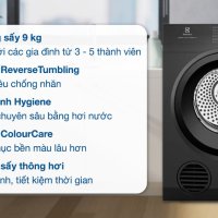 Máy sấy thông hơi Electrolux UltimateCare 9 kg EDV904N3SC