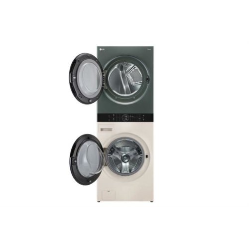 Tháp giặt sấy LG WashTower Inverter giặt 14 kg - sấy 10 kg WT1410NHEG 2