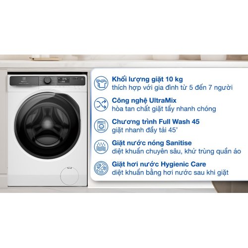 Máy giặt Electrolux UltimateCare 500 Inverter 10 kg EWF1023P5WC 0