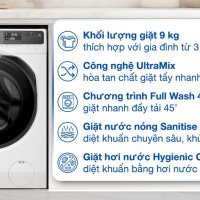 Máy giặt Electrolux UltimateCare 500 Inverter 9 kg EWF9023P5WC