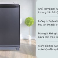Máy giặt Aqua 12 kg AQW-FW120GT.BK