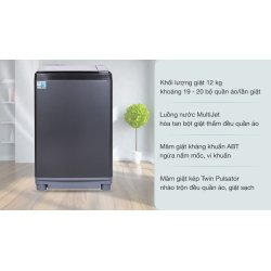 Máy giặt Aqua 12 kg AQW-FW120GT.BK 0