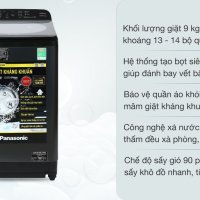 Máy giặt Panasonic 9 Kg NA-F90A9BRV