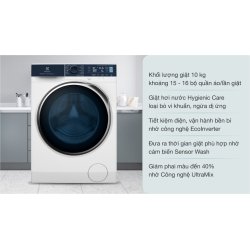 Máy giặt Electrolux Inverter 10 kg EWF1042Q7WB 0