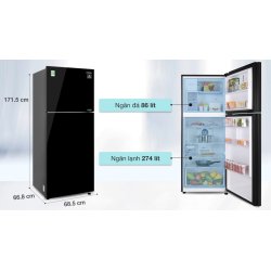 Tủ lạnh Samsung Inverter 360 lít RT35K50822C/SV 0