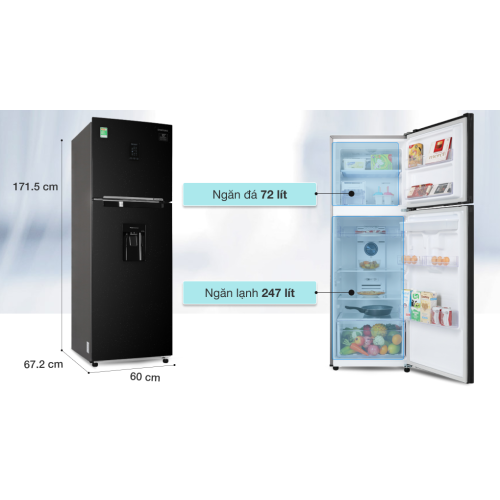 Tủ lạnh Samsung Inverter 319 lít RT32K5932BU/SV 2