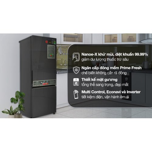 Tủ lạnh Panasonic Inverter 325 lít NR-BC361VGMV 0