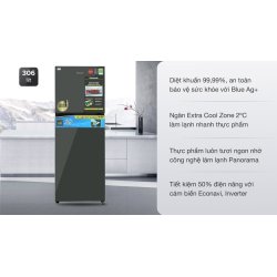 Tủ lạnh Panasonic Inverter 306 lít NR-TV341VGMV 0