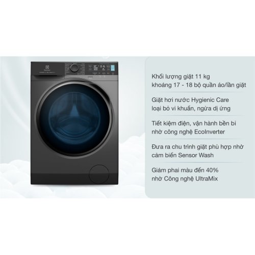 Máy giặt Electrolux UltimateCare 700 Inverter 11 kg EWF1142R7SB 0